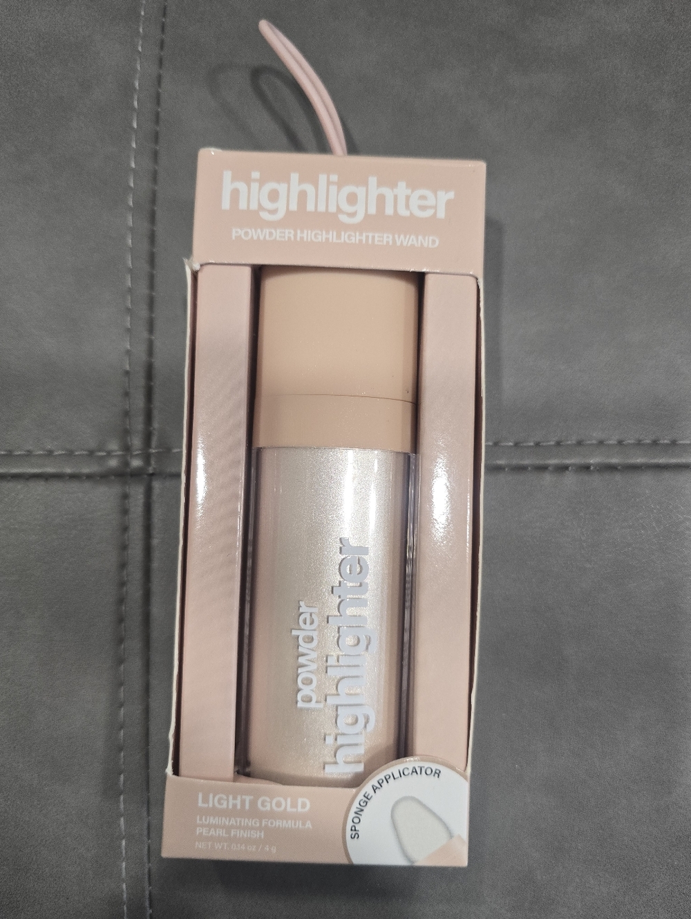Powder Highlighter Wand - Light Gold